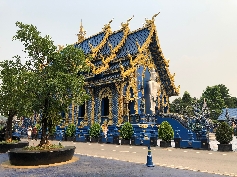 Blauer Tempel außen