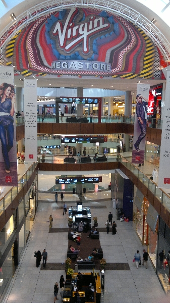 Shopping Mall am Fusse des Burj Khalifa
