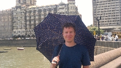 Kurz vor der Überfahrt nach Elephanta Island
