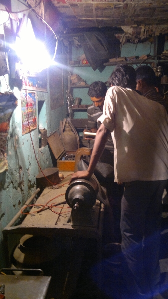 Wie überall in Indien, ist auch hier alles sehr zweckmässig