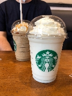 Caramel & Vanilla Frapucino