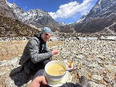 Kartoffelsuppe Mittagessen