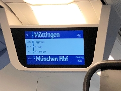 Oh ein pünktlicher RE