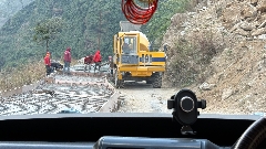 Ausbau der Straße