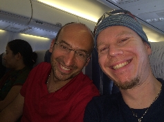  Im Flieger von Amritsar nach Dehli
