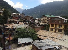 Blick über Old Manali