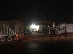 Im Schlafbus kurz vor Phnom Penh