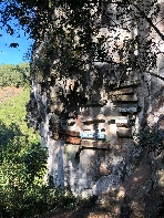 Hanging coffins