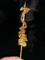 Gegrillter Hühnerdarm