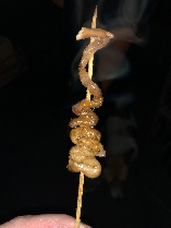 Gegrillter Hühnerdarm