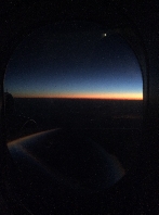  Sonnenaufgang aus 11800m