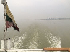  Blick nach Achtern auf den Irrawaddy