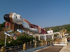  Ruine des liegender Buddha im Mawlamyine