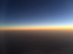  Gigantischer Sonnenuntergang über Indien
