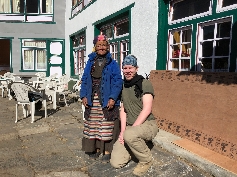 Oma Sherpa, David (v.l.r)