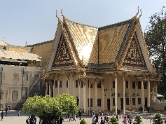 Im Königspalast von Phnom Phen
